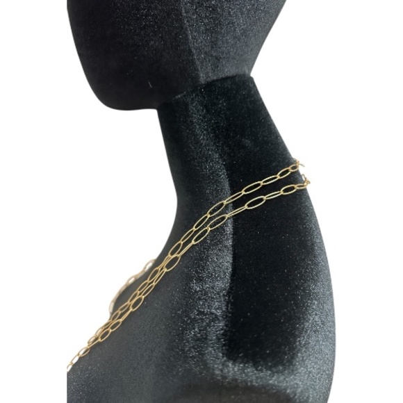 Paperclip Chain Set of 2 Necklaces - Picture 8 of 12